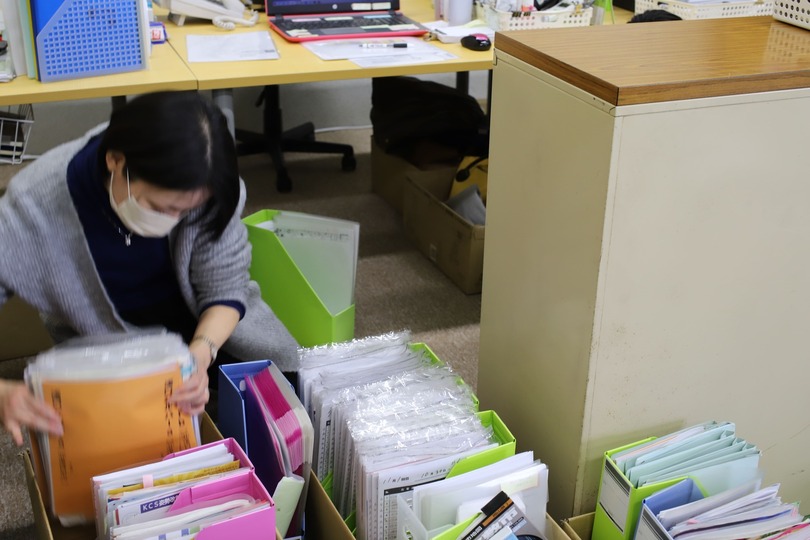 KURASHIKI lab.の大掃除の様子